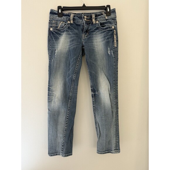 Miss Me Denim - Miss Me Easy Capri Jeans Women's 27 JP4422CP Brisbane